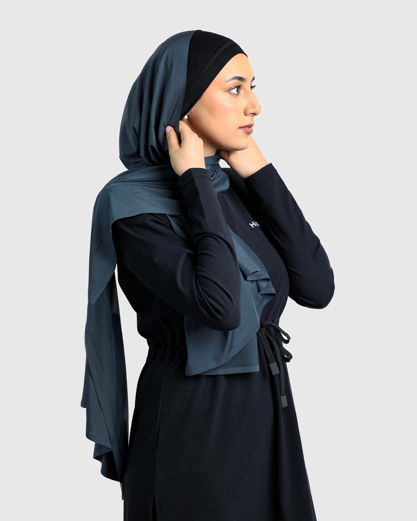 Sports Hijab - Navy