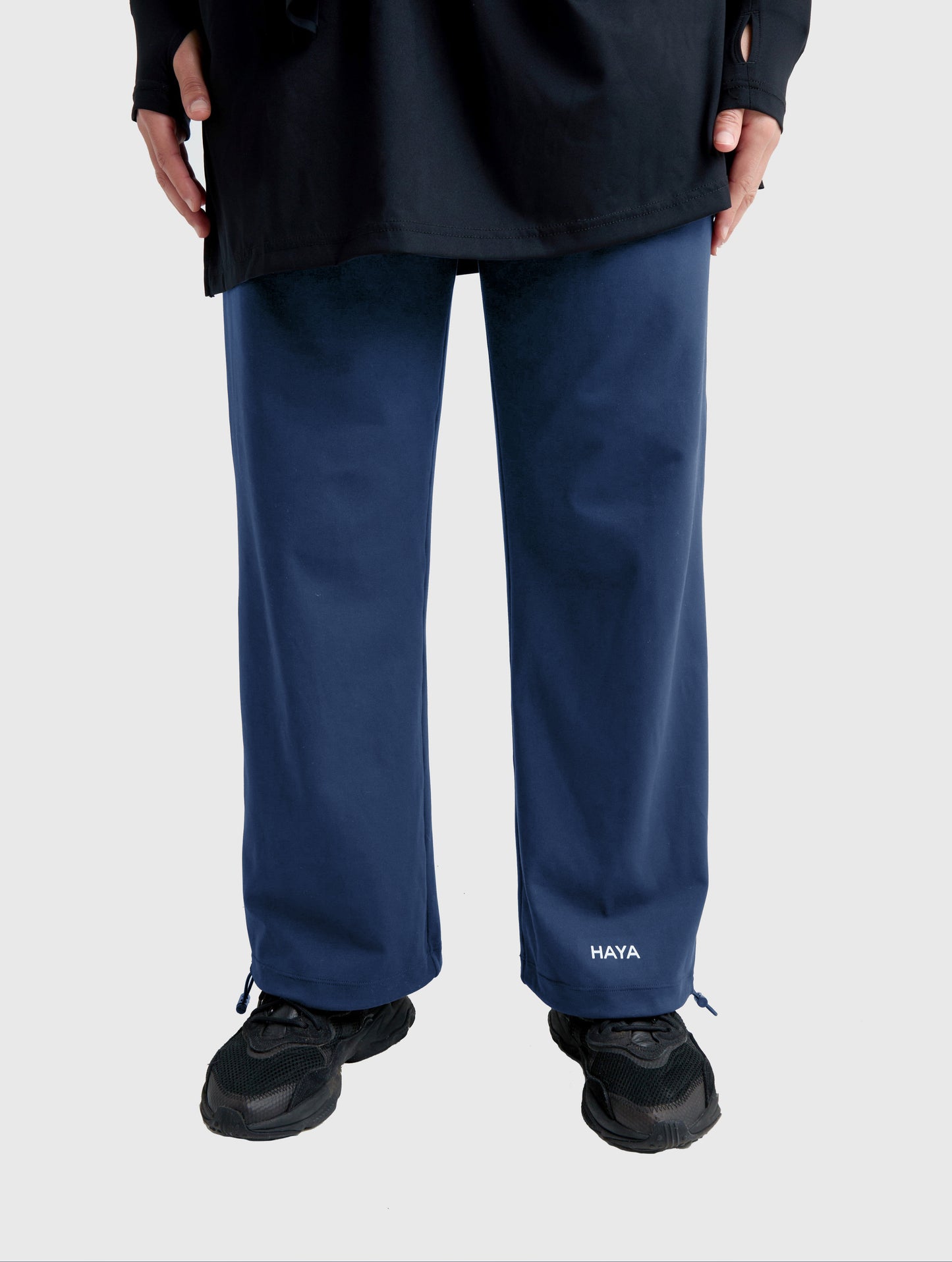 Wide Leg Pant - Navy
