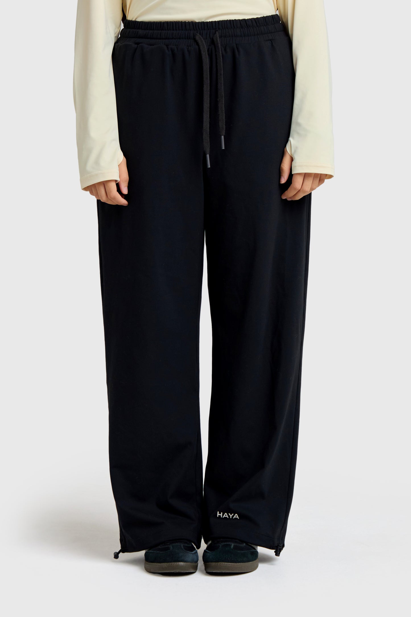 Wide Leg Pant - Black
