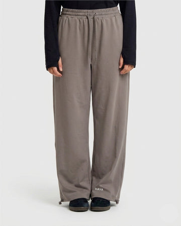 Wide Leg Pant - Coffee Brown