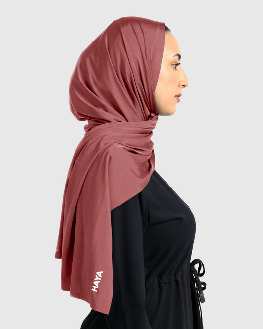 Sports Hijab - Burgundy