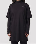 CottonMotion Oversized Active Tee - Black