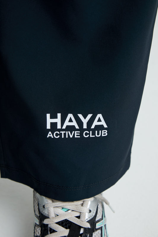 "Active Club" Straight Training Joggers - Black