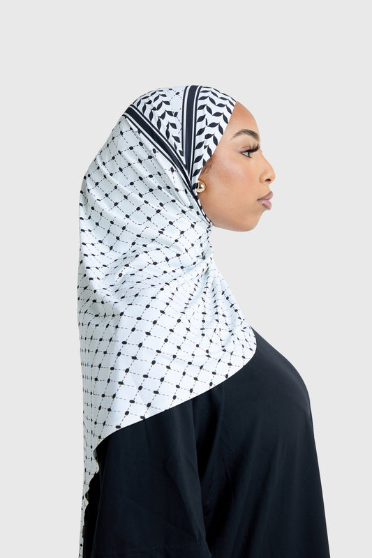 Sports Hijab - Keffiyeh (% given to Palestine🇵🇸)