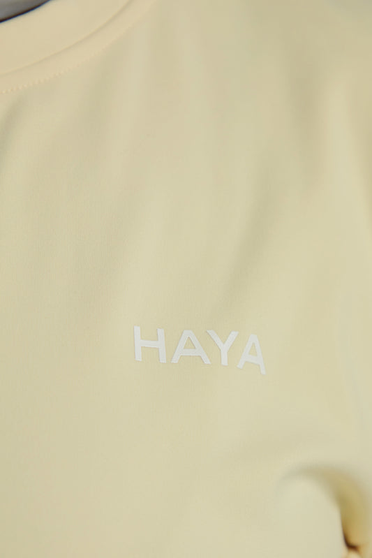 Modest Active Top - Butter Yellow