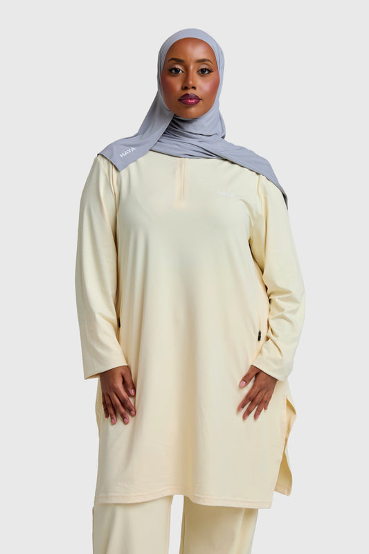 Essential Training Top - Butter Yellow