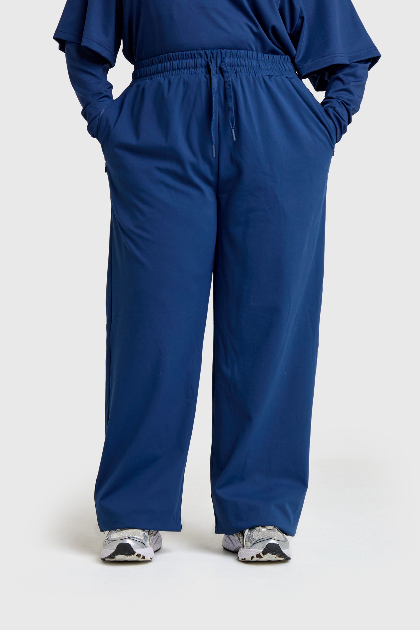 Wide Leg Pant - Navy