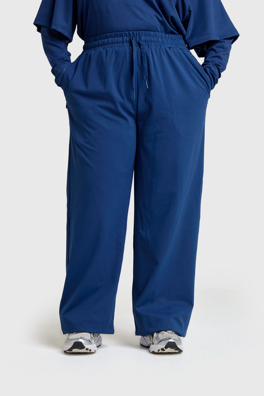 Wide Leg Pant - Navy