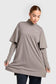 Oversized Active Tee - Coffee Brown