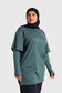 Oversized Active Tee - Charcoal Grey