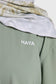 Oversized Active Tee - Matcha Green