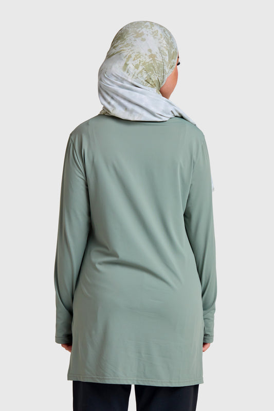 Essential Training Top - Matcha Green