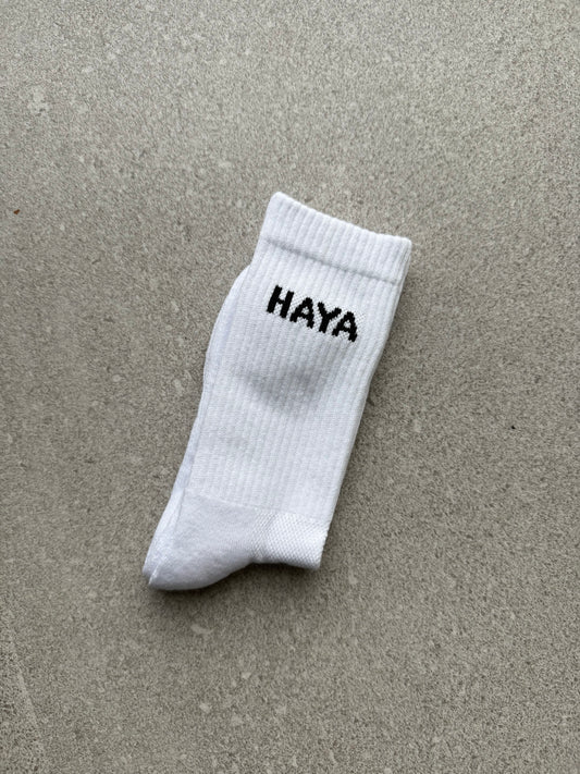 HAYA Socks - White