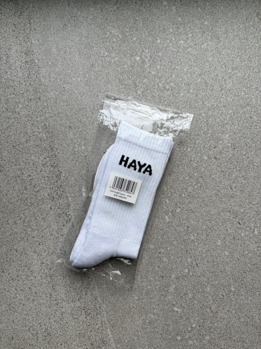 HAYA Socks - White