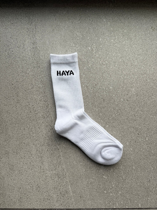 HAYA Socks - White