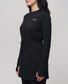 CottonMotion Modest Active Top - Black
