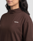 CottonMotion Oversized Active Tee - Espresso Brown