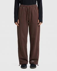 CottonMotion Wide Leg Pant - Espresso Brown