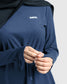 Modest Active Top - Navy