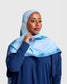 Printed Sports Hijab - Ocean