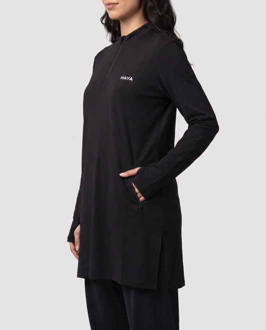 CottonMotion Essential Training Top - Black