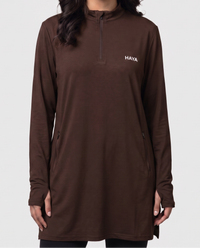 CottonMotion Essential Training Top - Espresso Brown