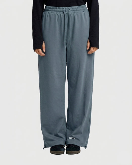 Wide Leg Pant - Charcoal grey