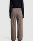 Wide Leg Pant - Coffee Brown