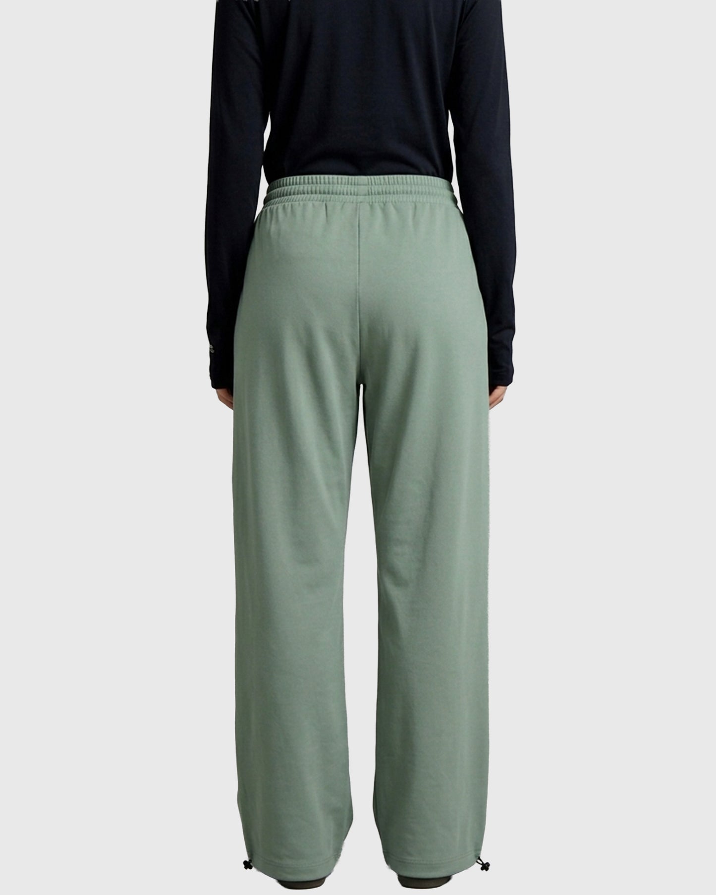 Wide Leg Pant - Matcha Green