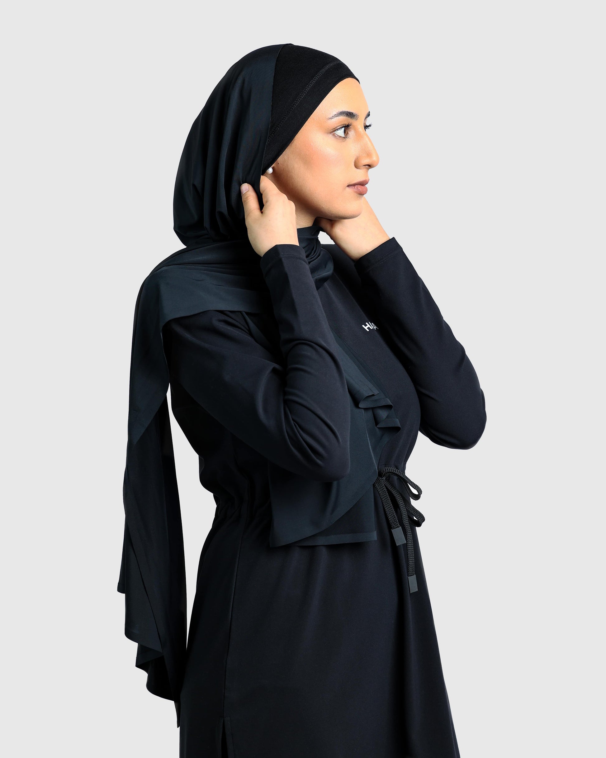Sports Hijab - Black – HAYA