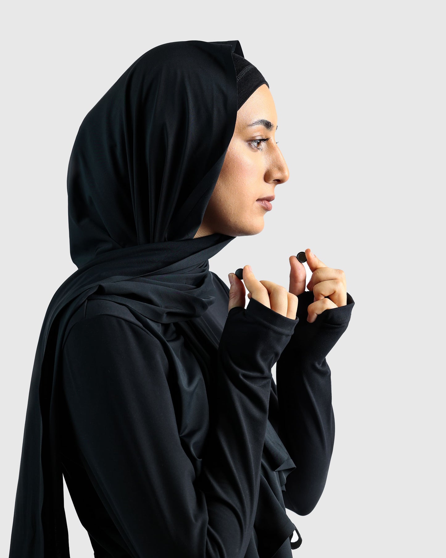 Sports Hijab - Black