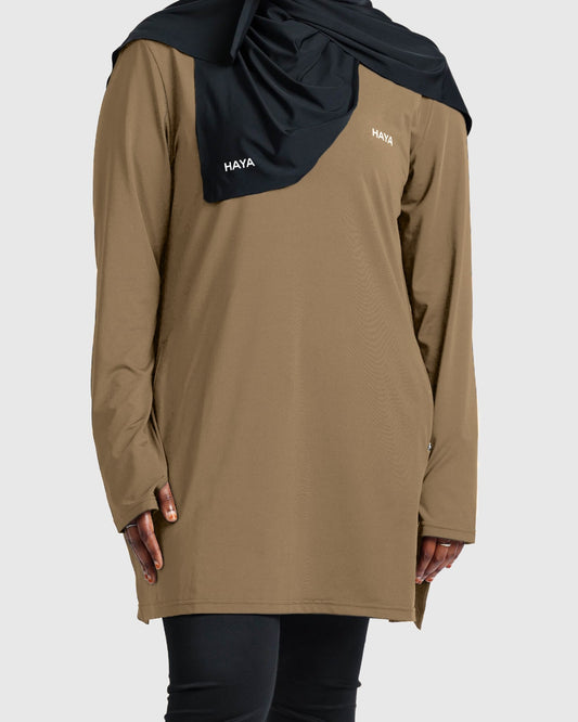 Essential Training Top - Camel Brown (SHIPS EARLY SEPT. 2023)