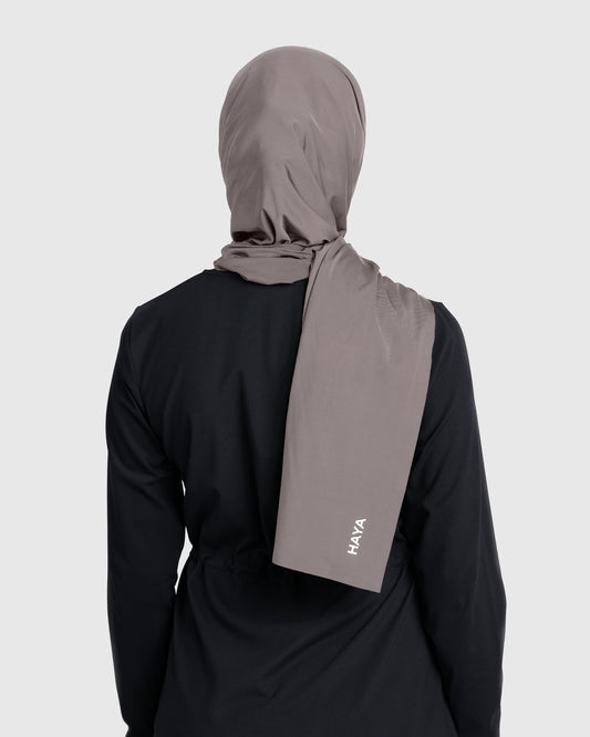 Sports Hijab - Nude Brown (SHIPS EARLY SEPT. 2023)