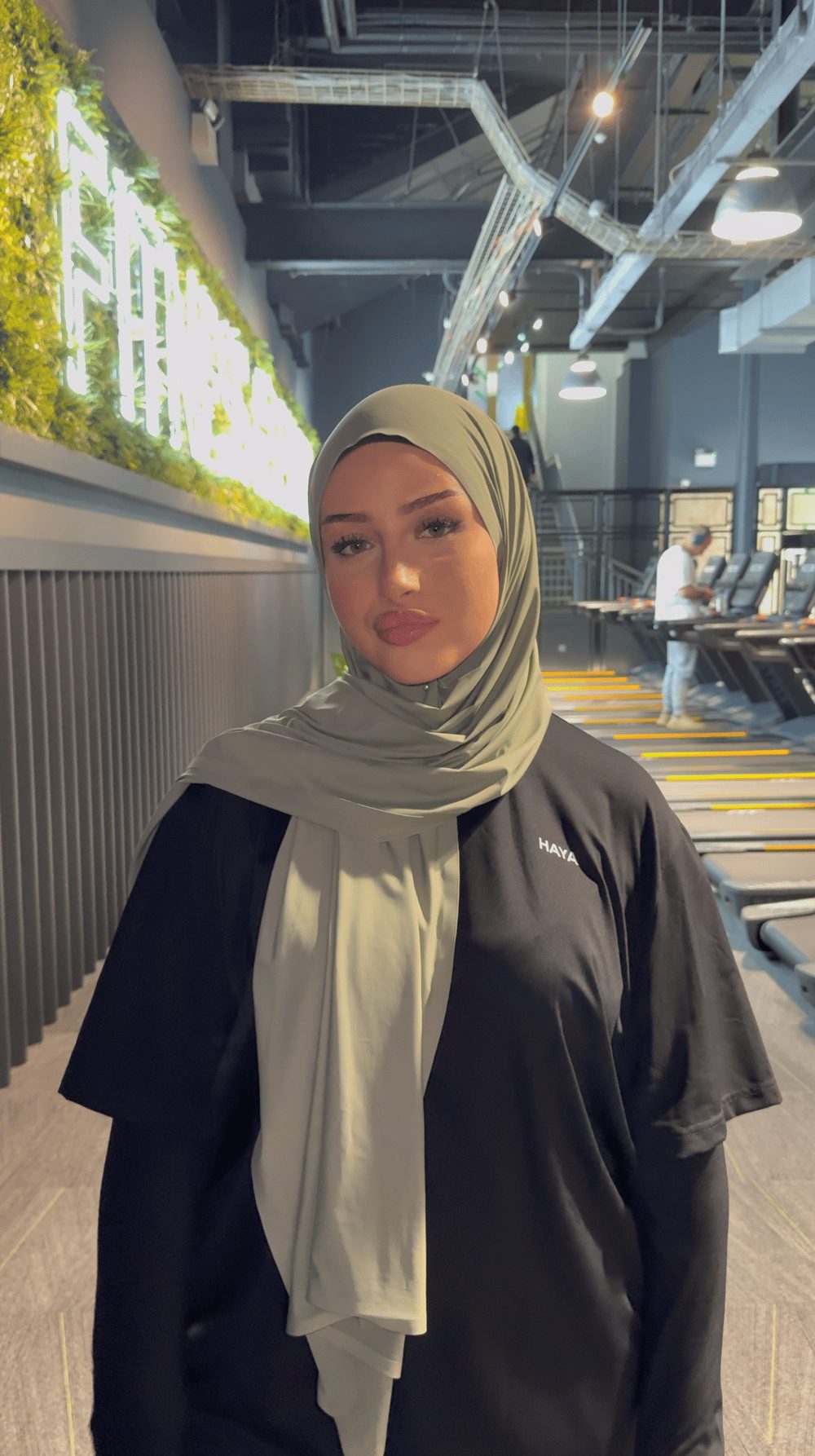 HAYA community member wearing HAYA activewear